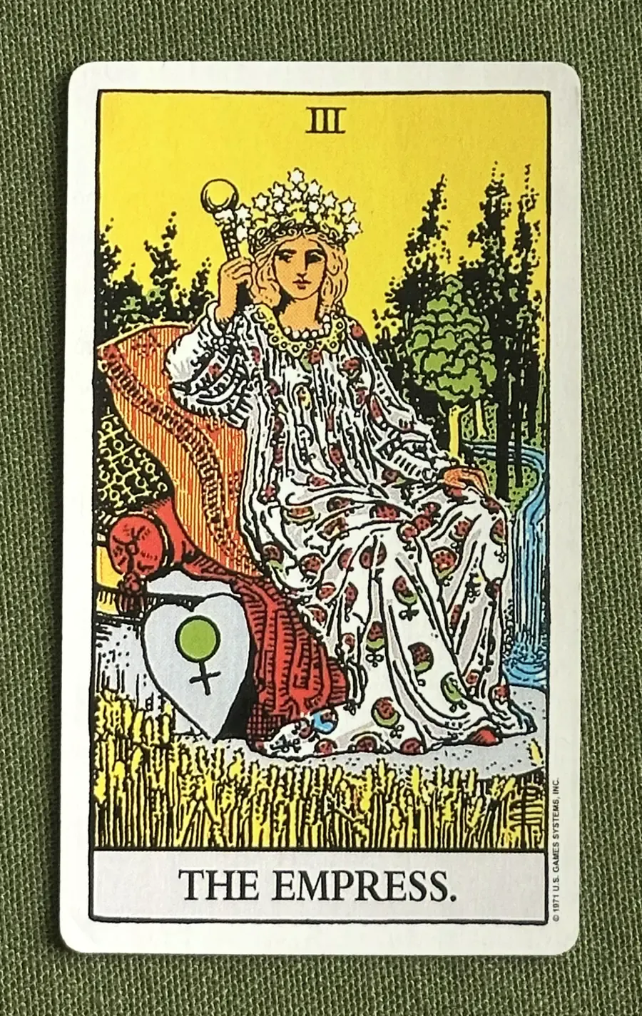 The Empress — The Empress from the Rider–Waite deck