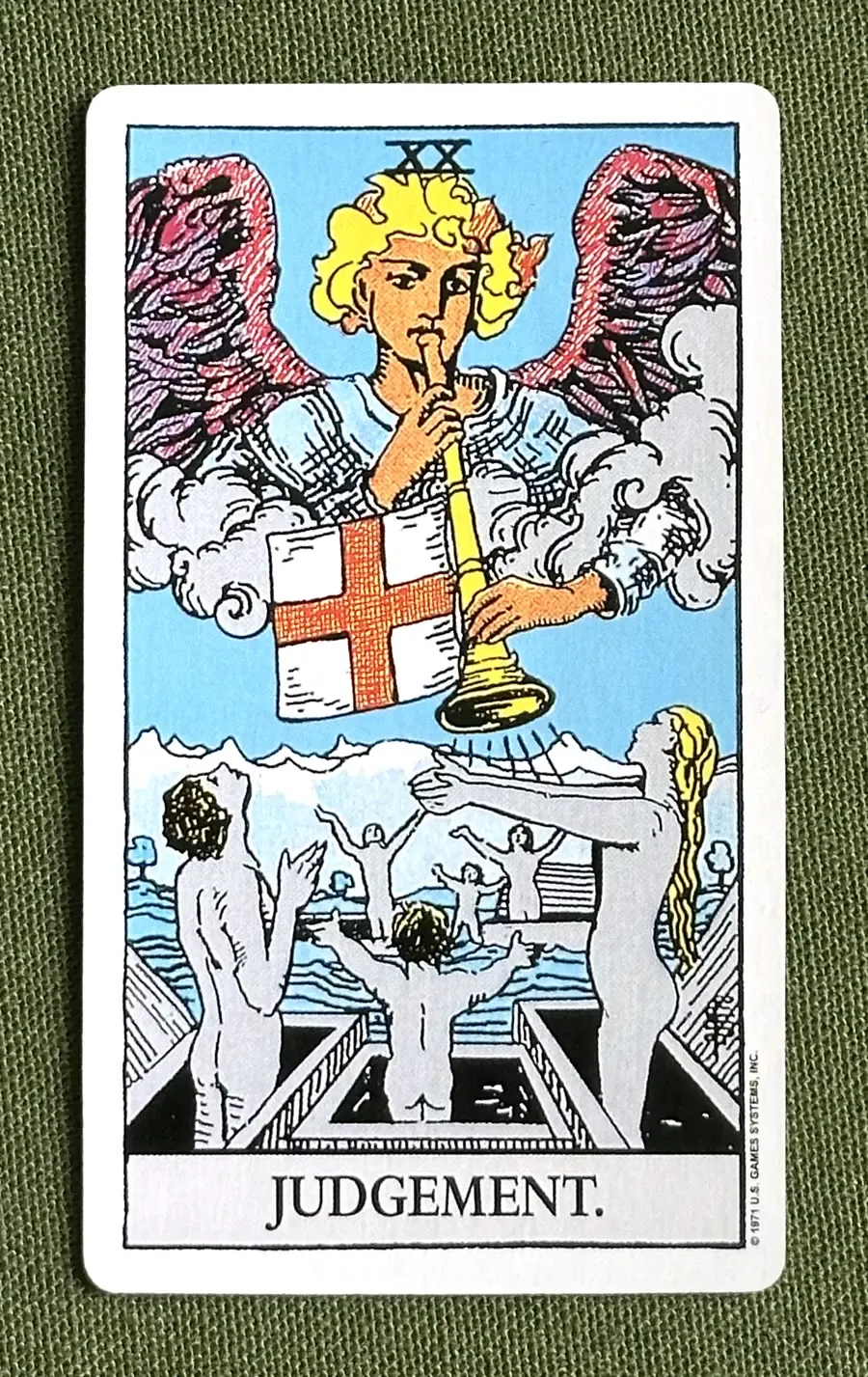 Awakening — Judgement from the Rider–Waite deck