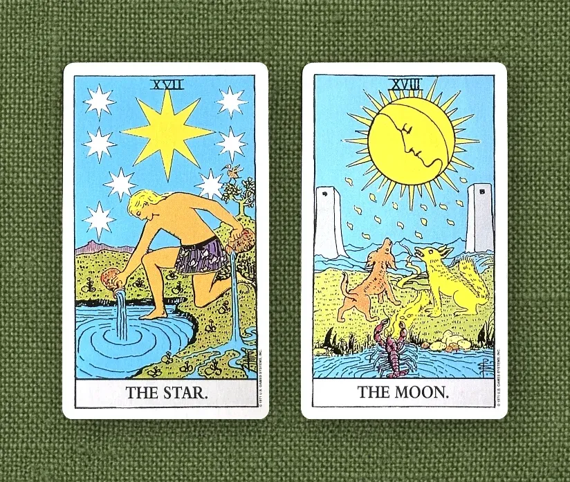 The quick one — two ends of the deck — 2 cards