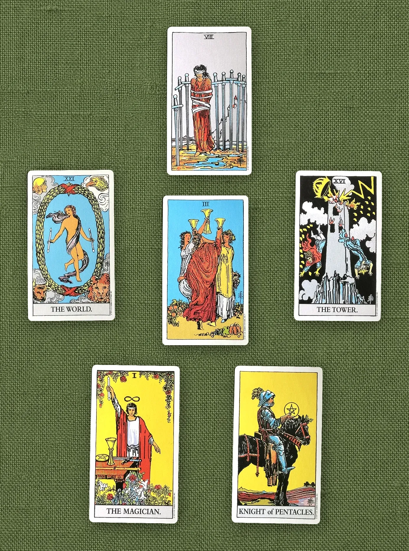 The month ahead — 6 cards