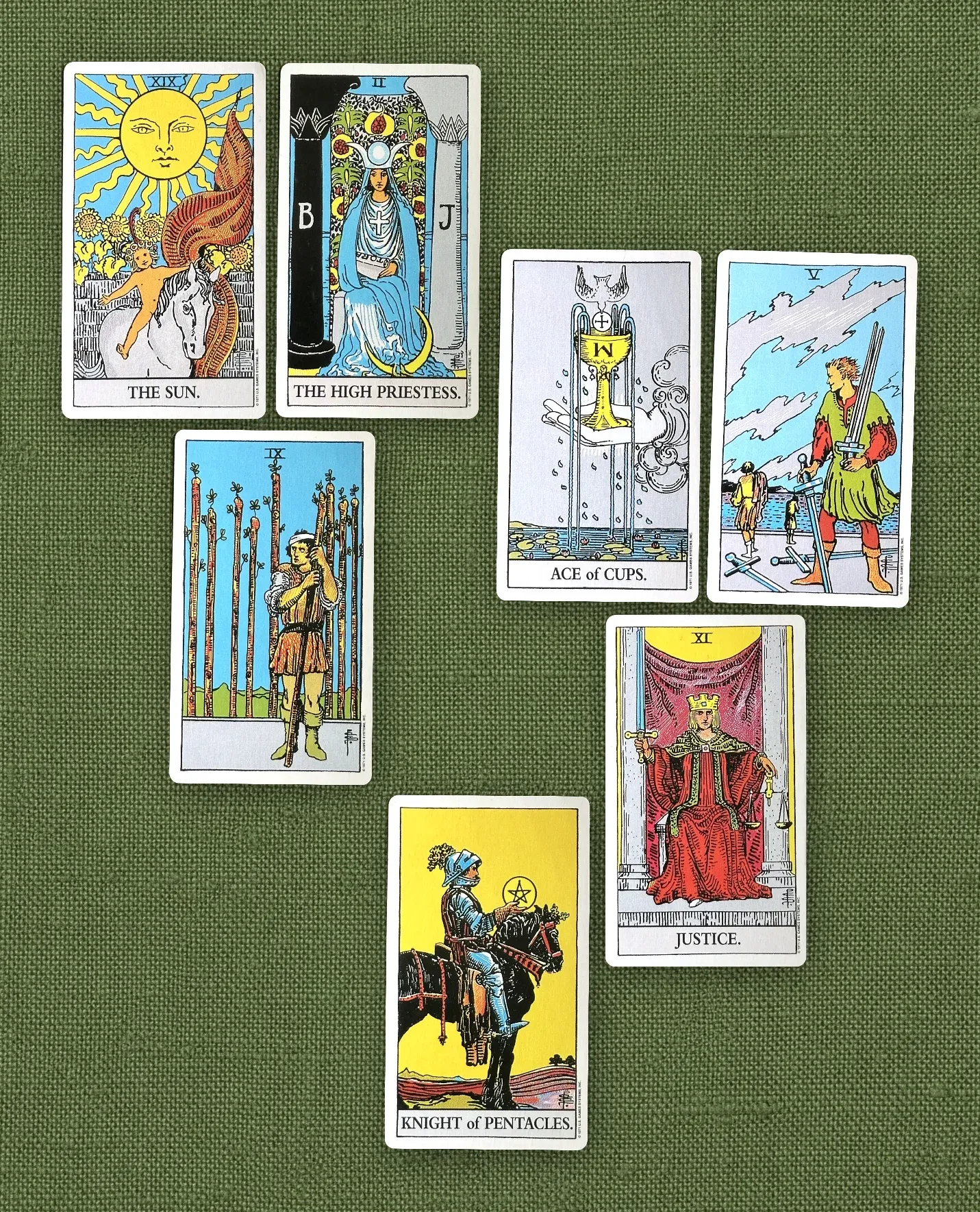 About him — 7 cards