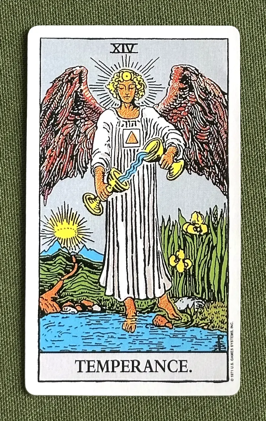 Polarity — Temperance from the Rider–Waite deck