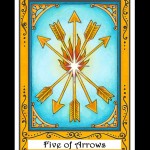 Five of Arrows