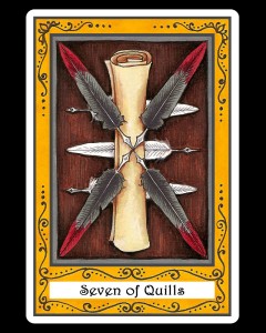 Seven of Quills